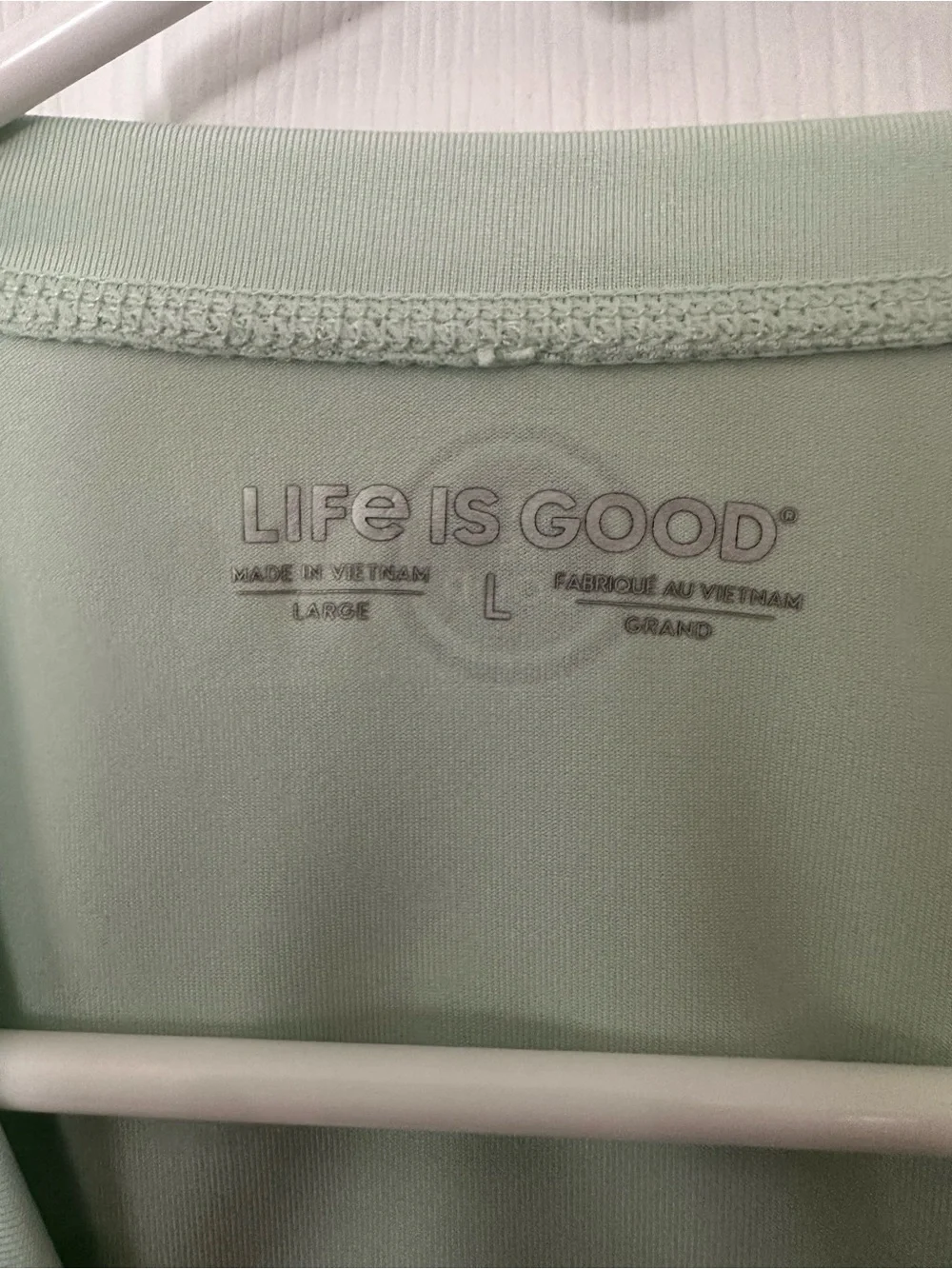 Life is Good rash guard shirt